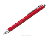 Kovové multifunkční pero 3 v 1 červené