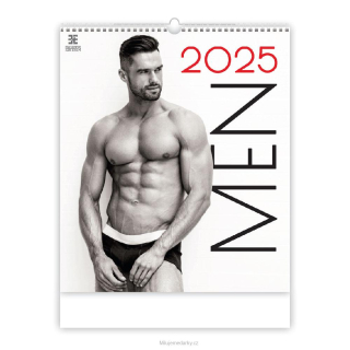 MEN 3., nástěnný kalendář, 2025, rozměr 340x485 mm